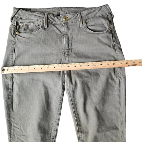 True Religion Jennie Curvy.Skinny Mid Rise  Casual -Blue denim Jeans. Size 30 - Picture 7 of 10
